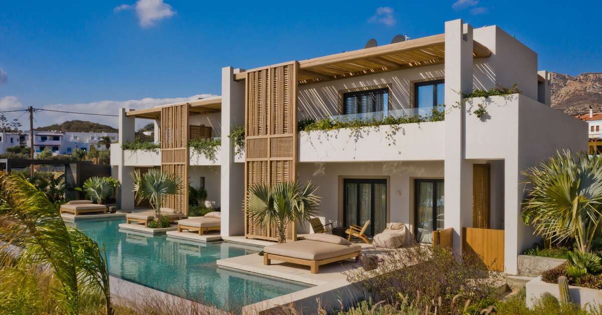 Een foto van het zwembad bij Almi Luxury Rooms