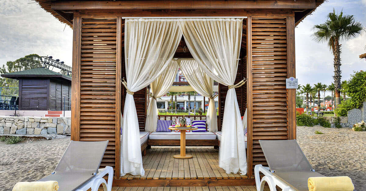Een foto van het strand bij IC Hotels Santai Family Resort