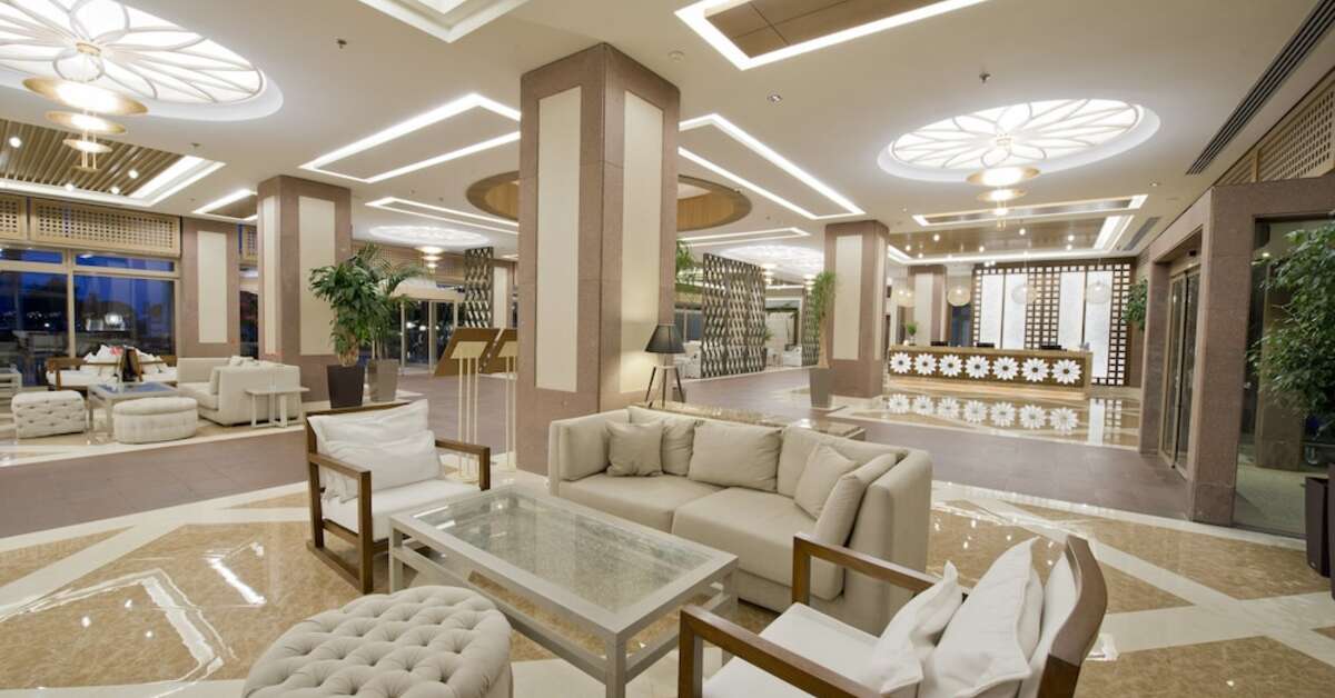 Een foto van het interieur van Xanadu Resort Hotel