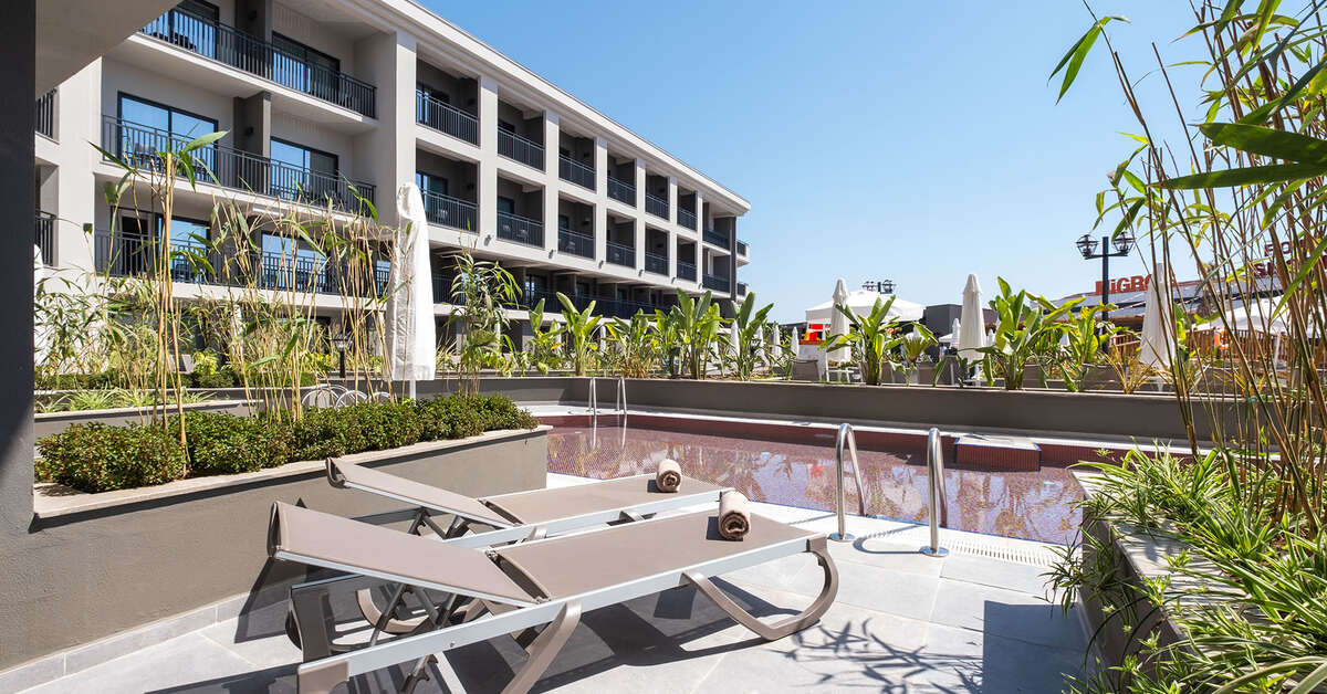 Een foto van het zwembad bij Hotel The X Belek