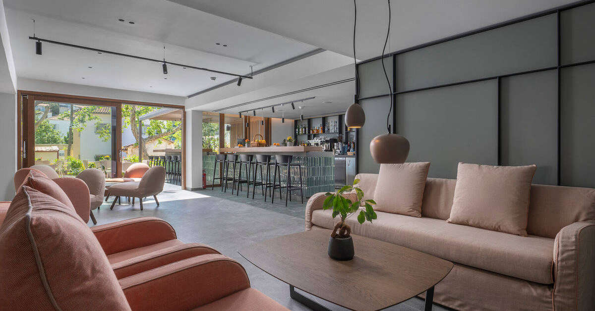 Een foto van de faciliteiten bij Hotel Alkyon
