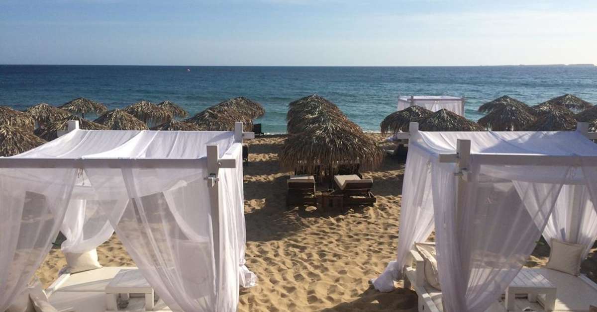 Een foto van het strand bij Princess Hotel