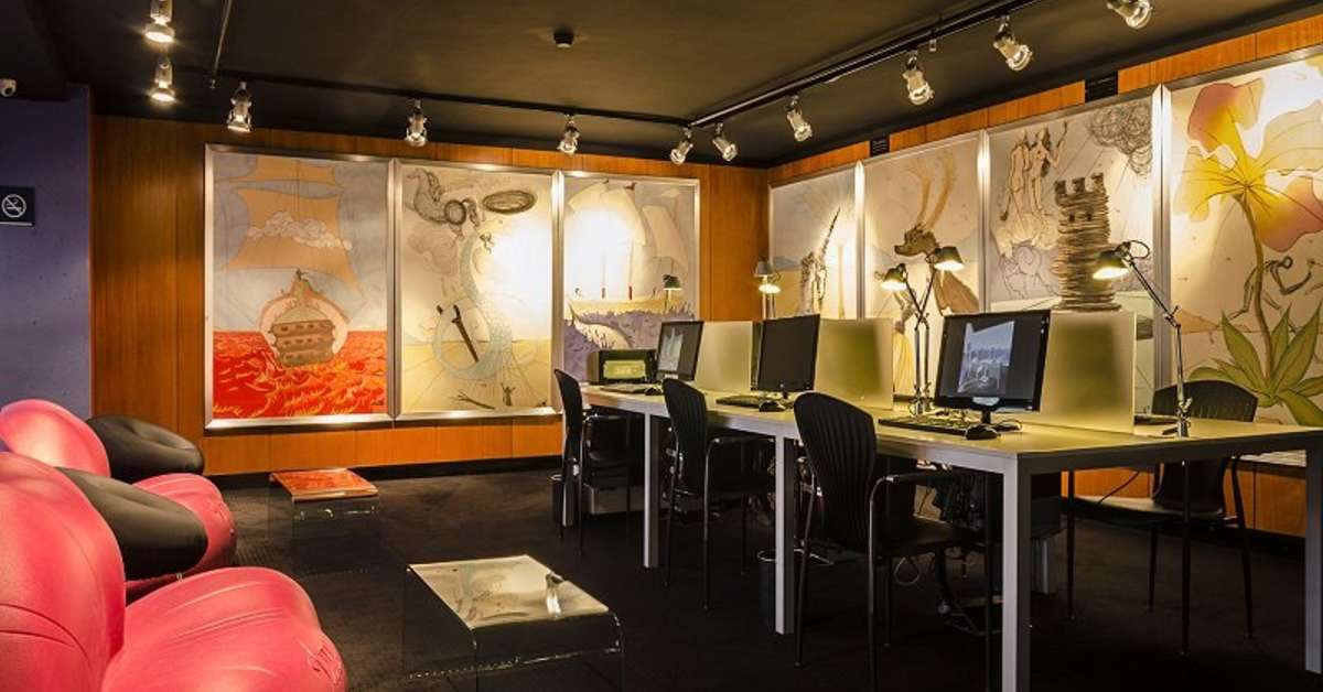 Een foto van de faciliteiten bij Hotel Barcelona Princess