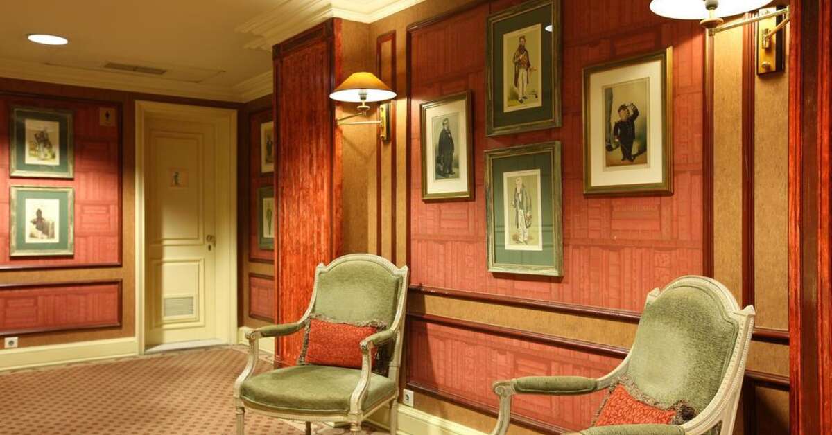 Een foto van het interieur van Hotel Lisboa Plaza
