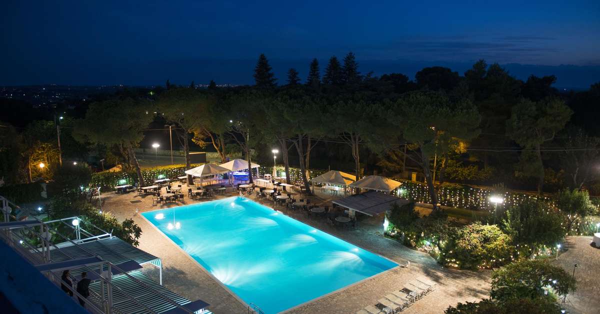 Een foto van het zwembad bij Hotel Sierra Silvana