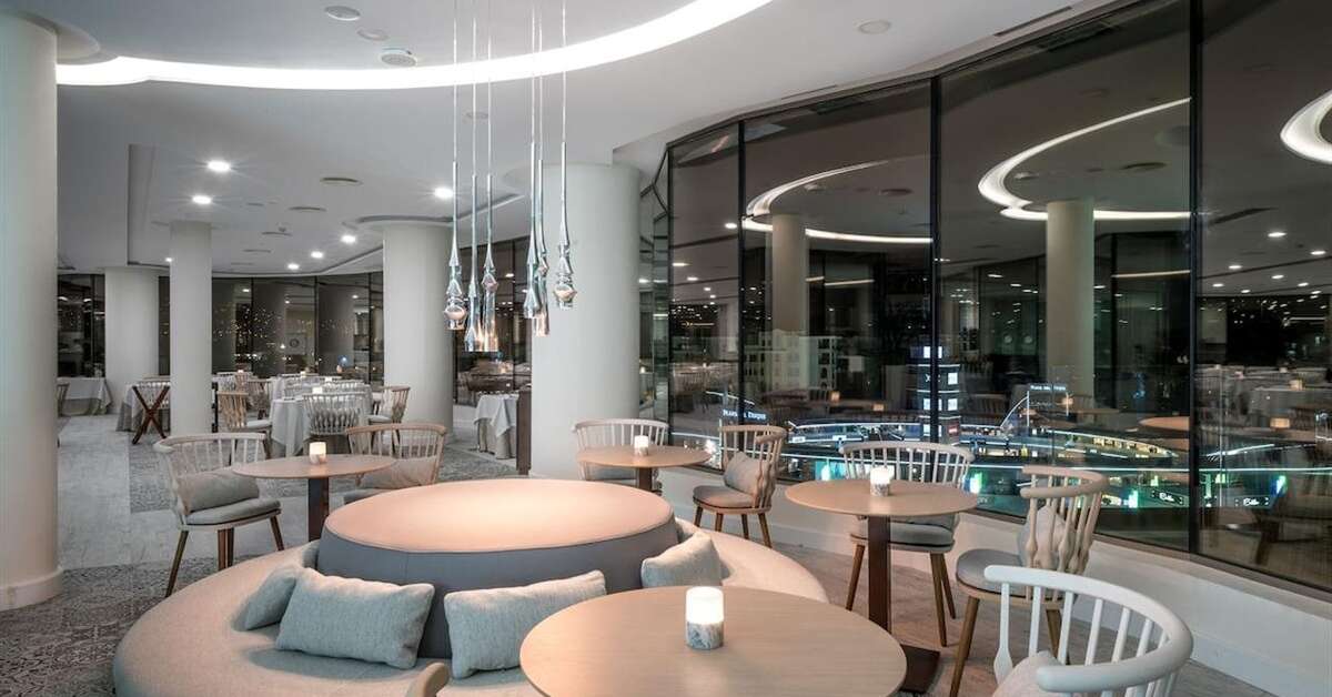 Een foto van het interieur van GF Victoria