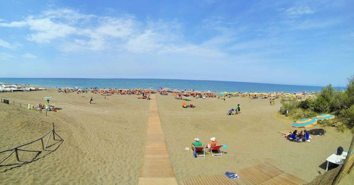 Een foto van het strand bij Camping Free Beach