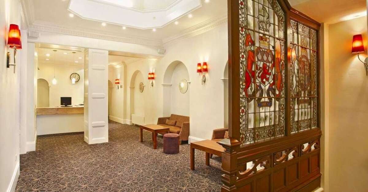 Een foto van het interieur van Thistle Bloomsbury Park