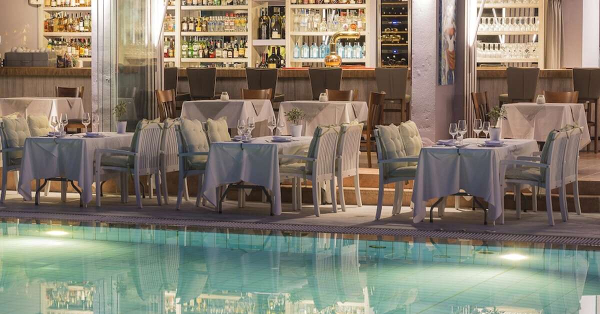 Een foto van de faciliteiten bij La Piscine Art Hotel