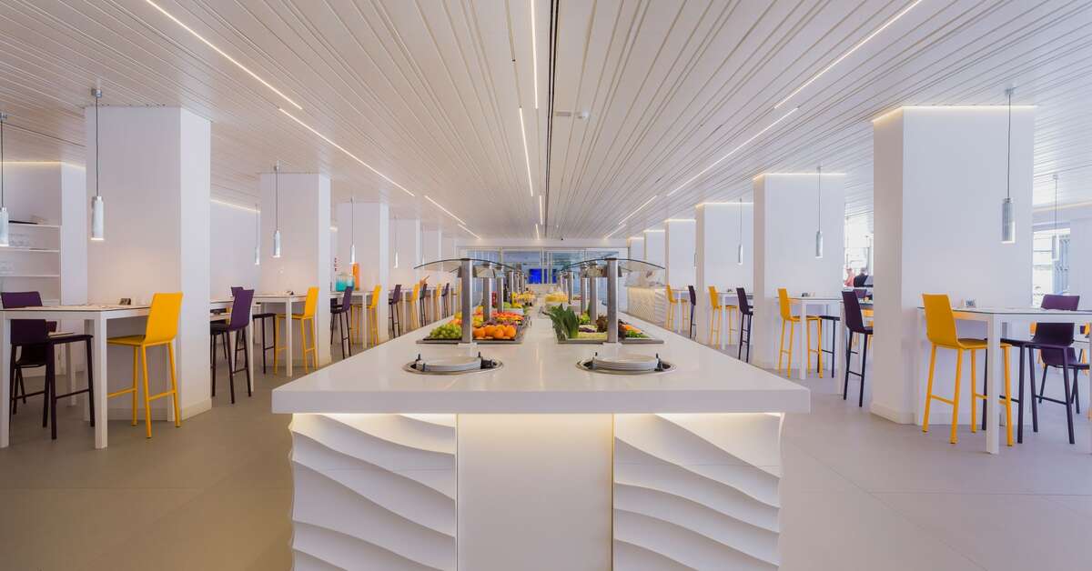 Een foto van de faciliteiten bij Hotel Caserio