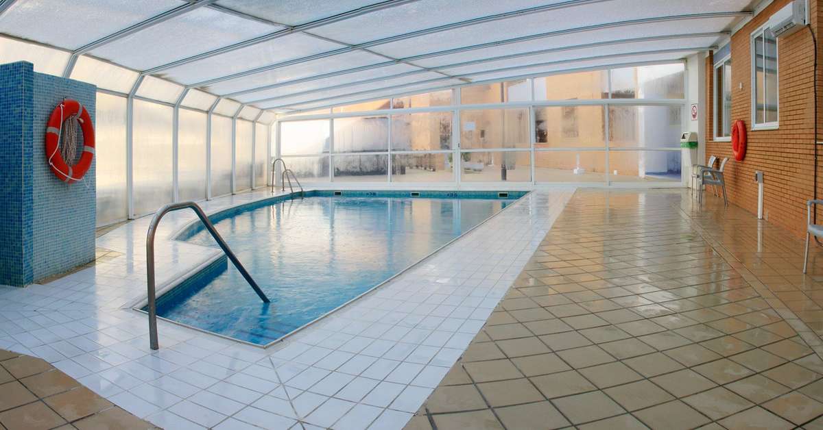 Een foto van het zwembad bij Hotel Neptuno