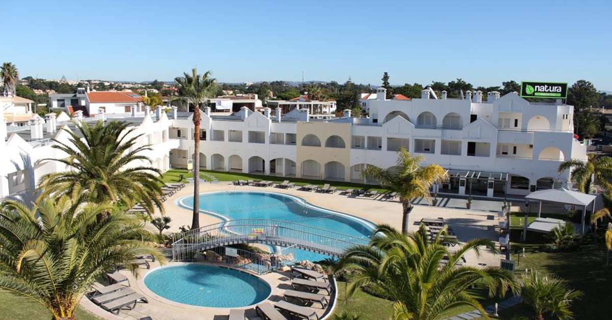 Een foto van het zwembad bij Appartementen Natura Algarve Club