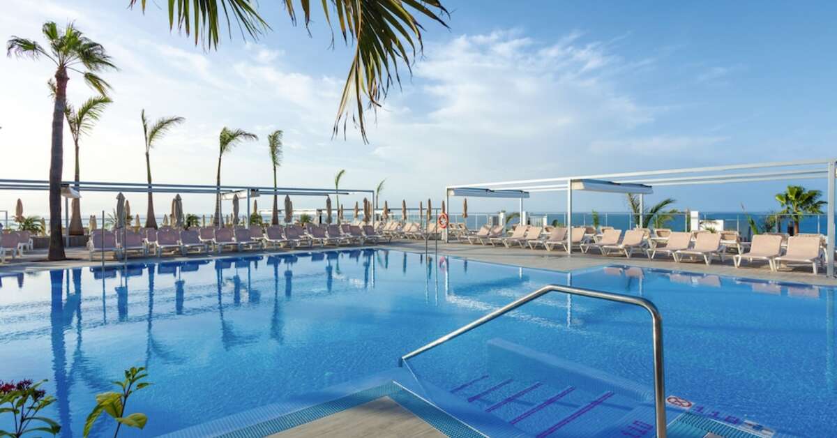 Ein Foto vom Pool im Riu VistaMar