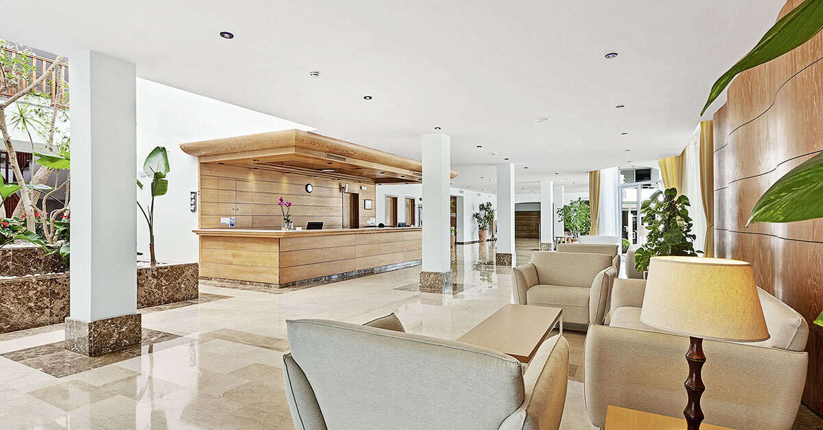 Een foto van het interieur van THB Guya Playa