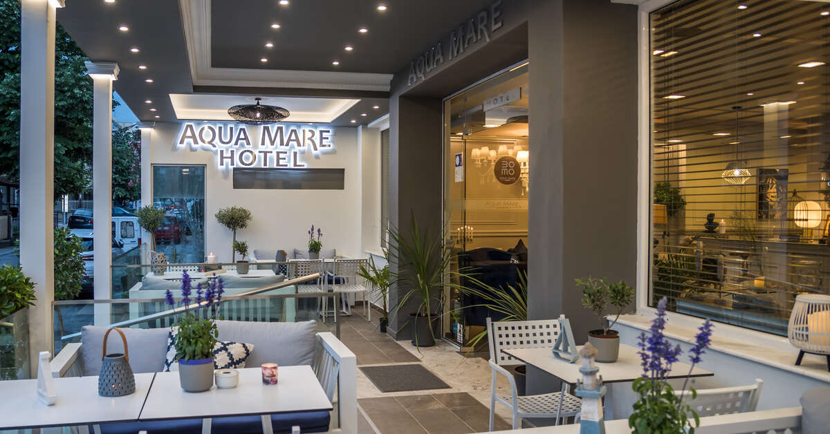 Een foto van de faciliteiten bij Aqua Mare Hotel