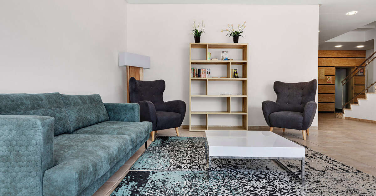 Een foto van het interieur van AluaSun Continental Park Hotel & Appartementen
