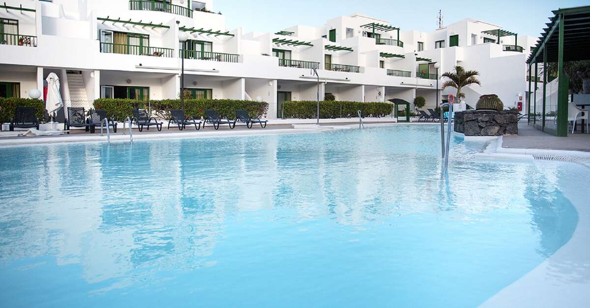 Ein Foto vom Pool im El Guarapo Apartments