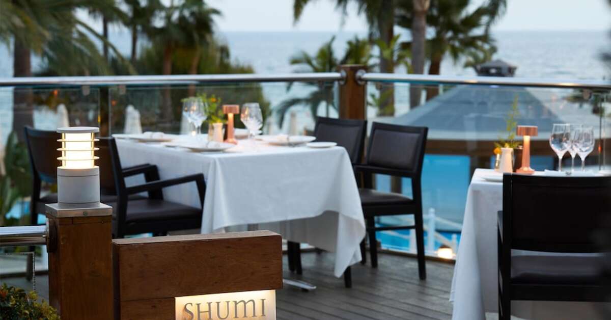 Een foto van de faciliteiten bij Mediterranean Beach Hotel