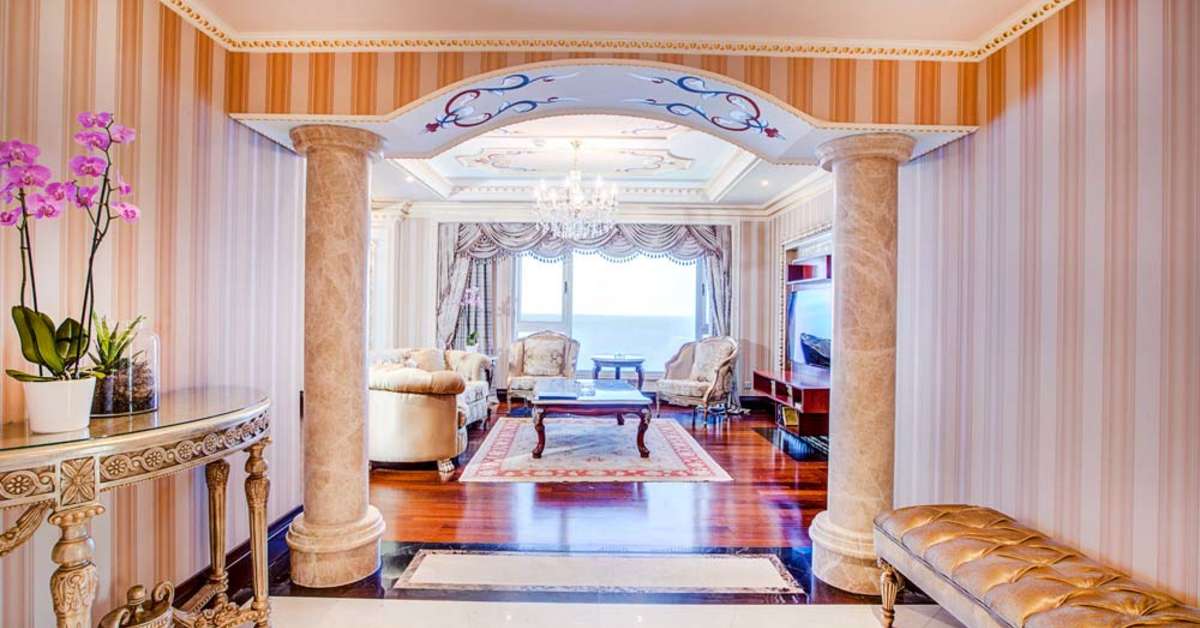 Een foto van het interieur van Merit Park Hotel & Casino