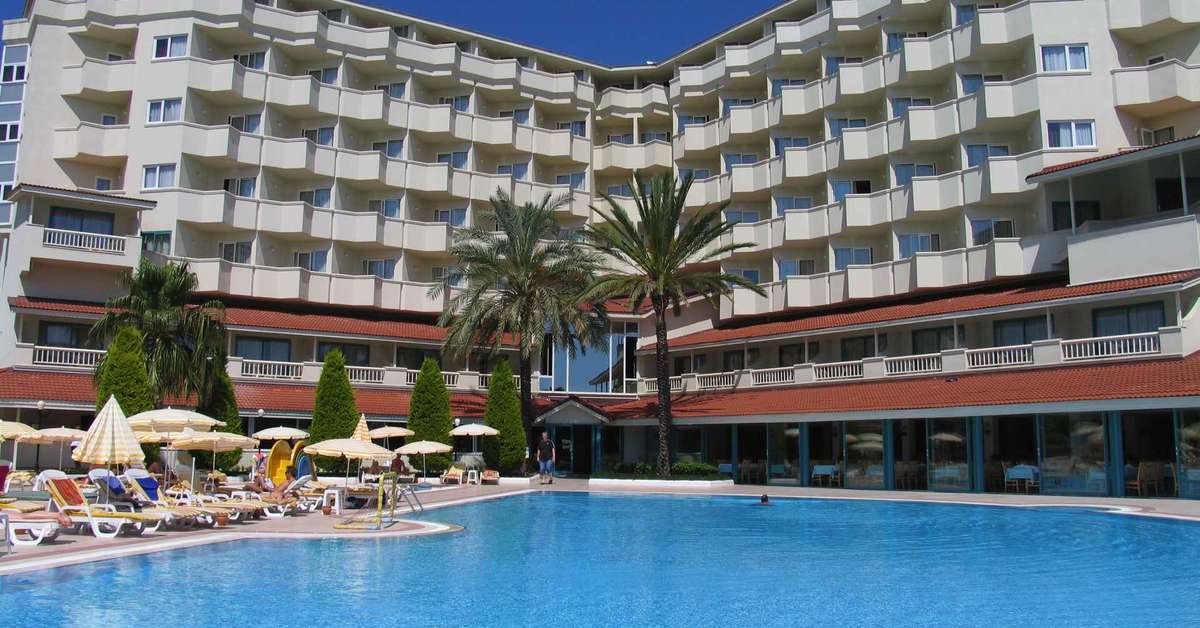 Ein Foto vom Pool im Febeach Hotel Side