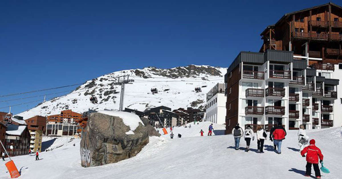 Een foto van de buitenkant van Hotel Val Chaviere