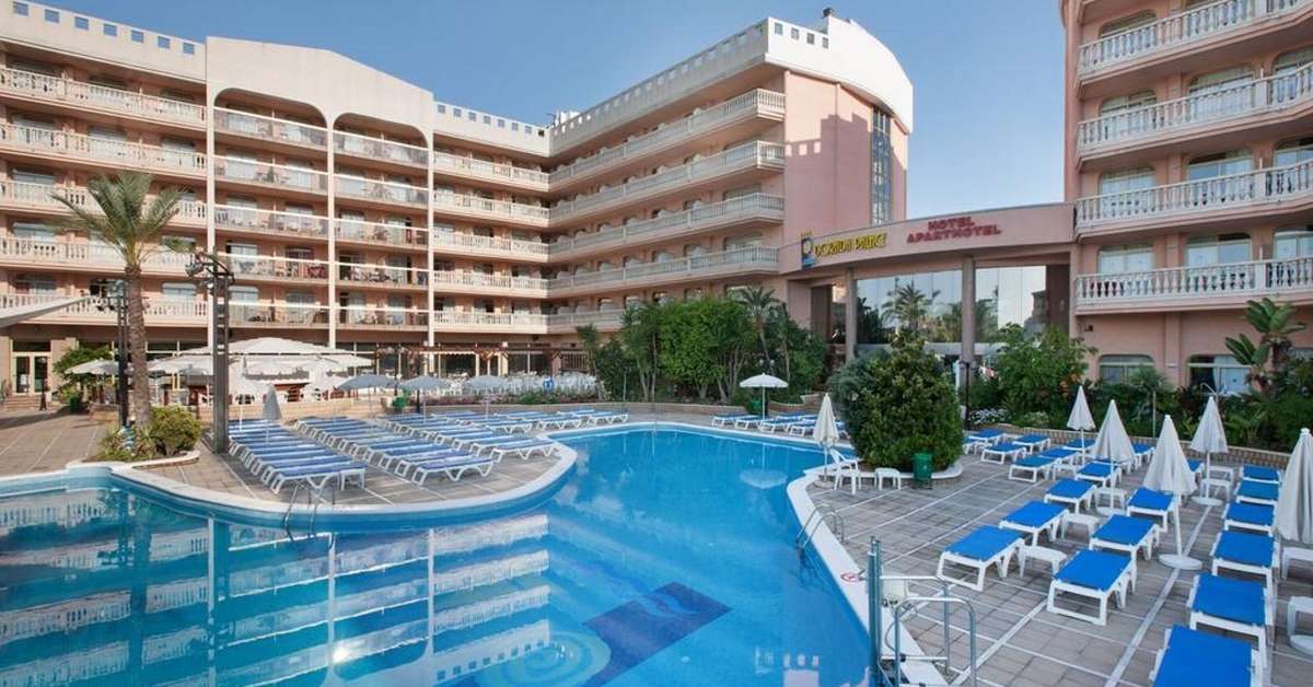 Een foto van een overzicht van Ponient Dorada Palace by PortAventura World