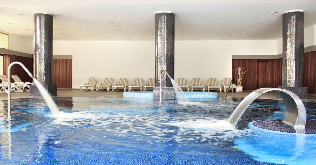 Ein Foto vom Pool im Bella Playa & Spa Hotel