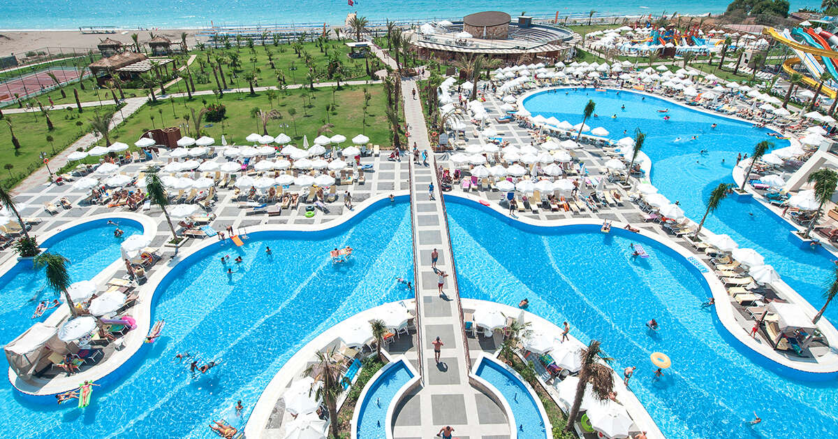 Een foto van het zwembad bij Seaden Sea Planet Resort & Spa