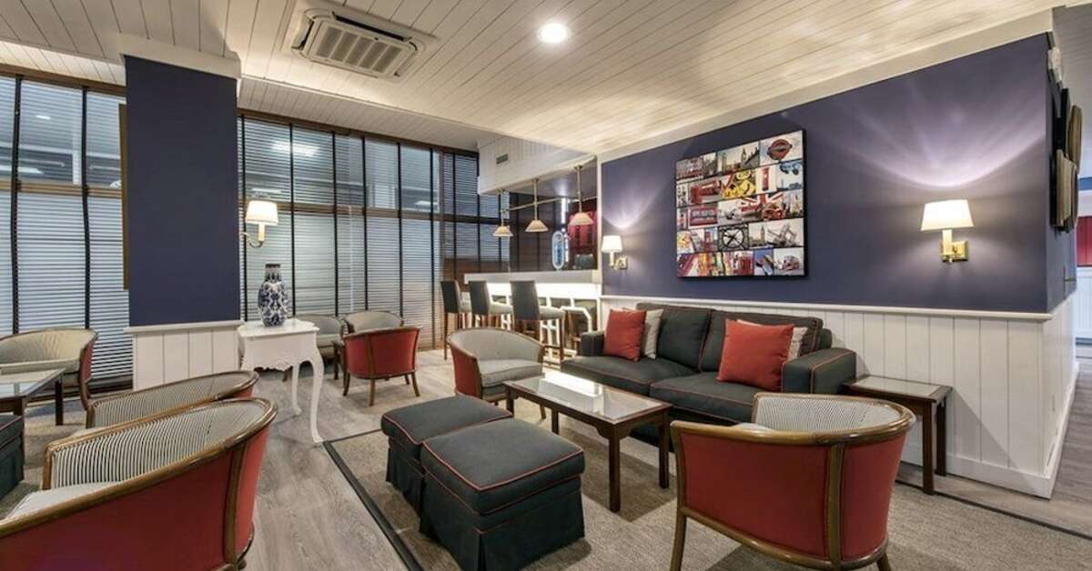 Een foto van het interieur van Hotel Appartementen Solverde