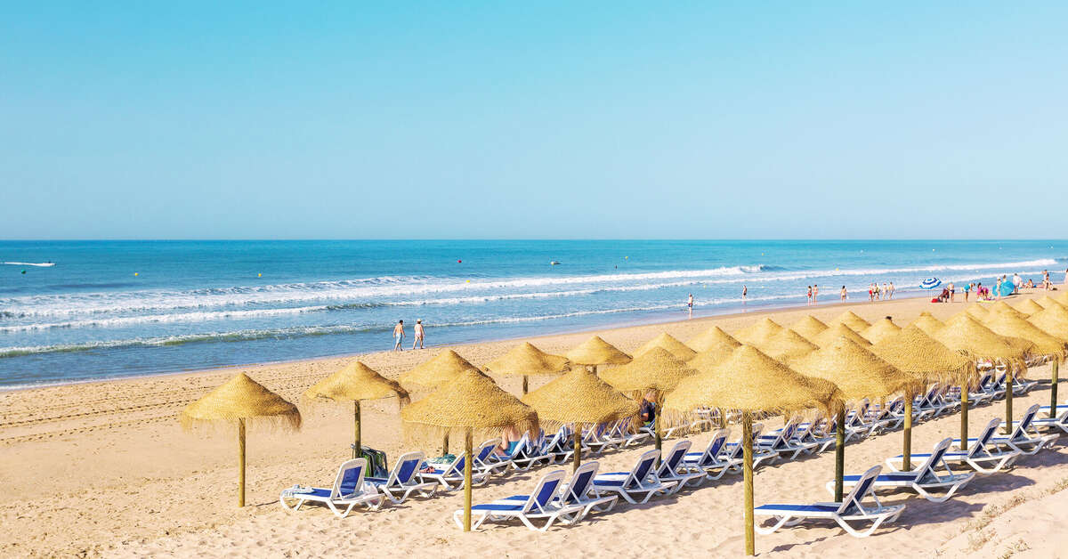 Een foto van het strand bij Ama Islantilla Resort