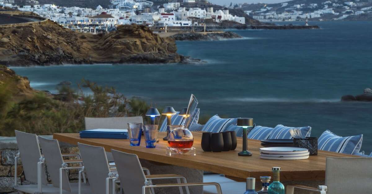 Een foto van de faciliteiten bij Mykonos Riviera Hotel & Spa