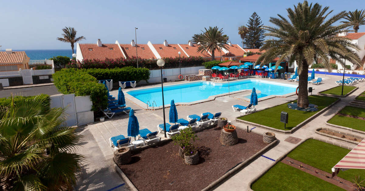 Ein Foto vom Pool im Bungalows Corinto II