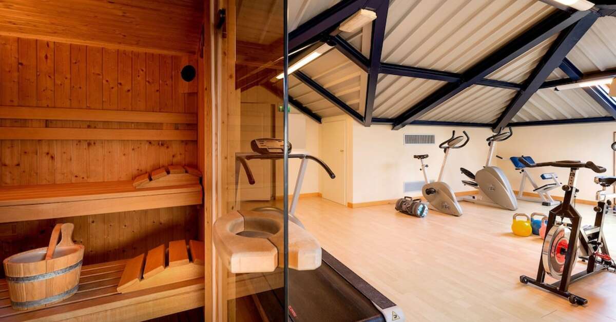 Een foto van de faciliteiten bij Hotel President Rimini