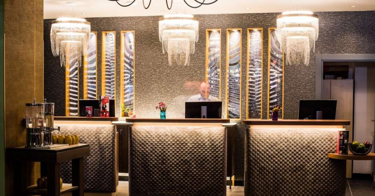 Een foto van het interieur van NYX Hotel Madrid