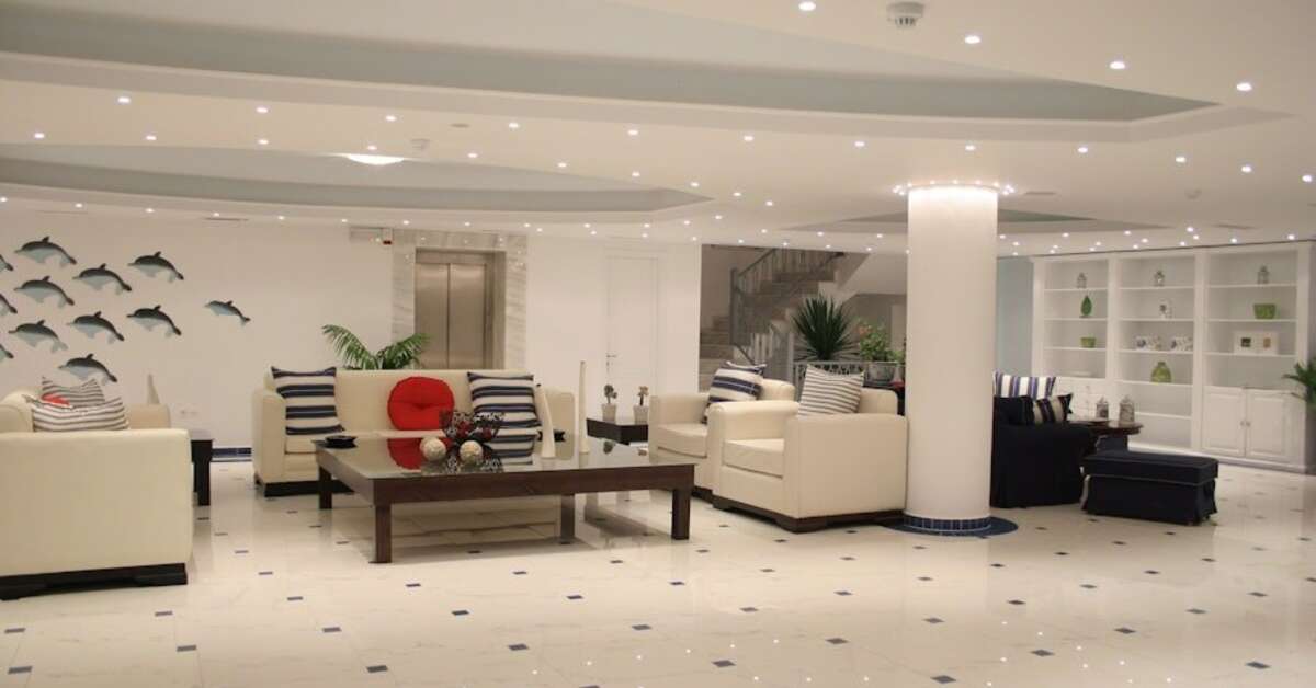 Een foto van het interieur van Belvedere Luxury Suites
