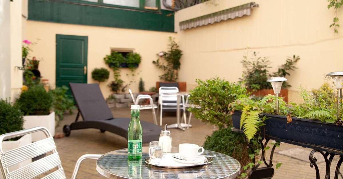 Een foto van de buitenkant van Boutique Hotel Donauwalzer