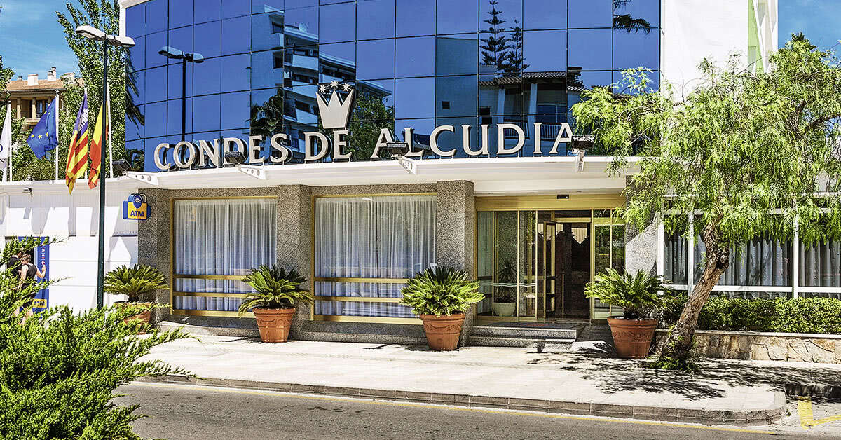 Ein Foto von der Außenansicht des Globales Condes de Alcudia