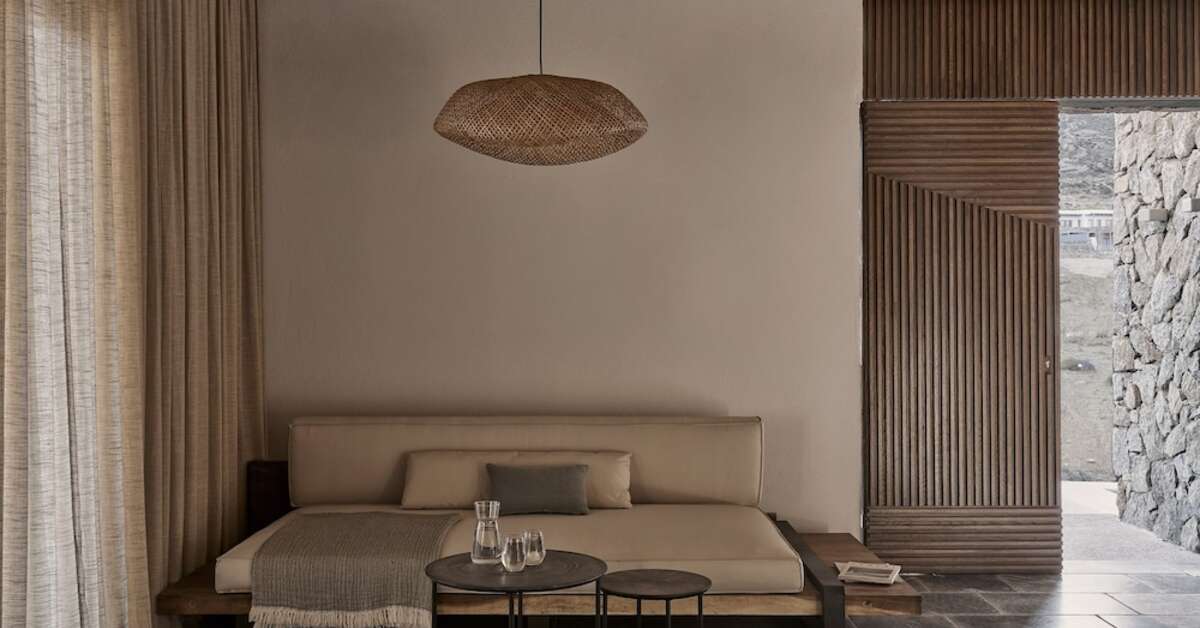 Een foto van het interieur van Archipelagos All Suites