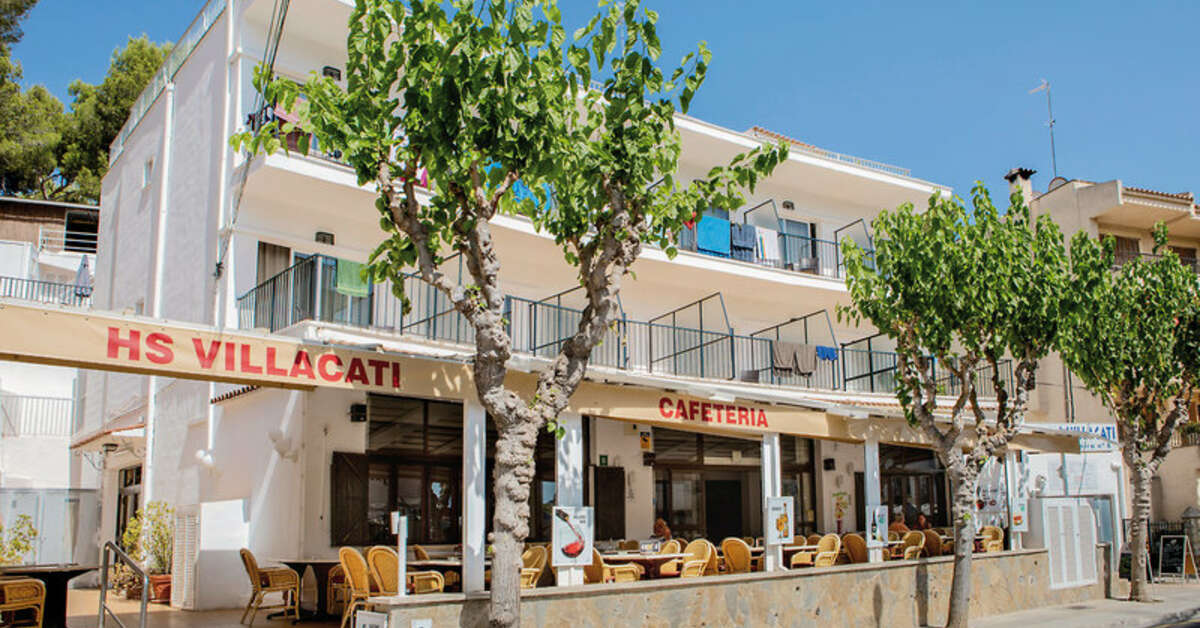 Een foto van de buitenkant van Hotel Villa Cati