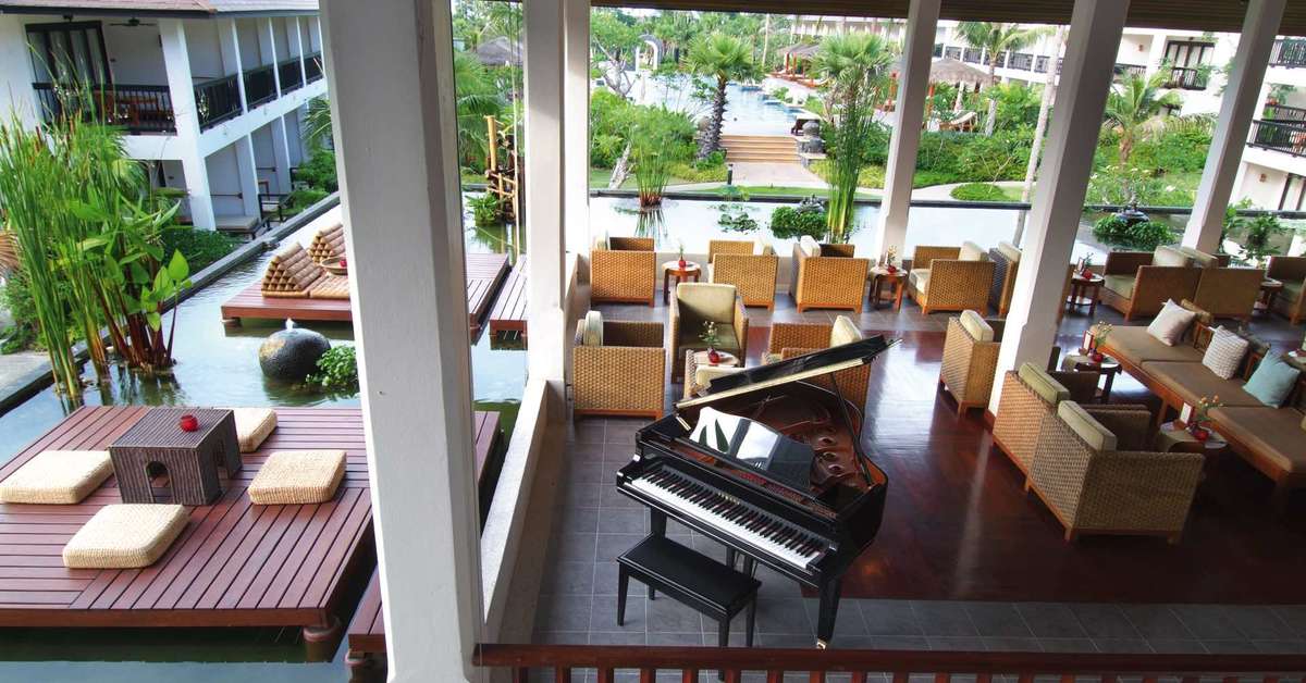 Een foto van het interieur van Bandara Resort & Spa