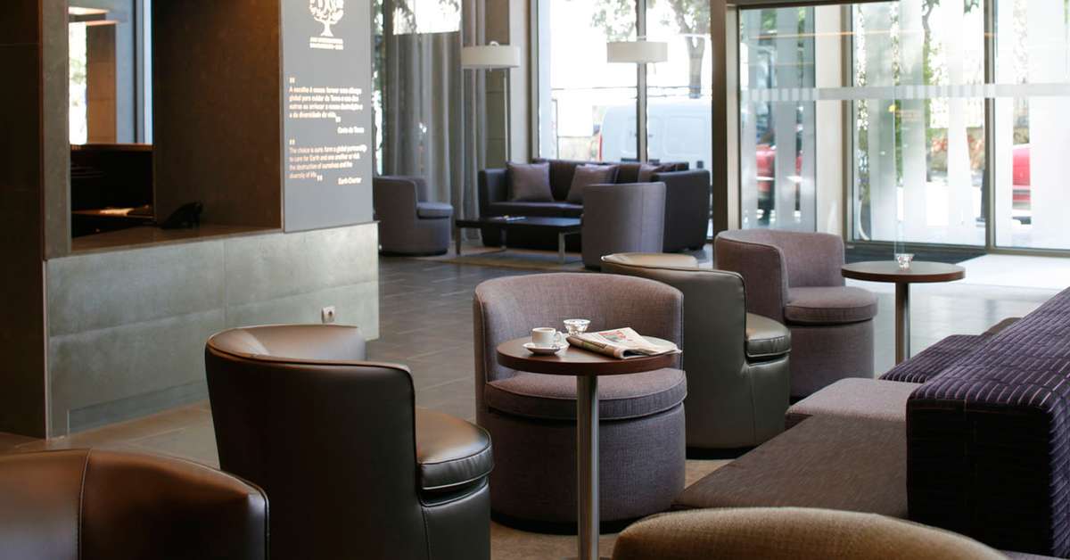 Een foto van het interieur van Neya Lisboa Hotel