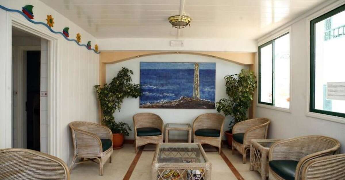 Een foto van het interieur van Appartementen Las Faluas