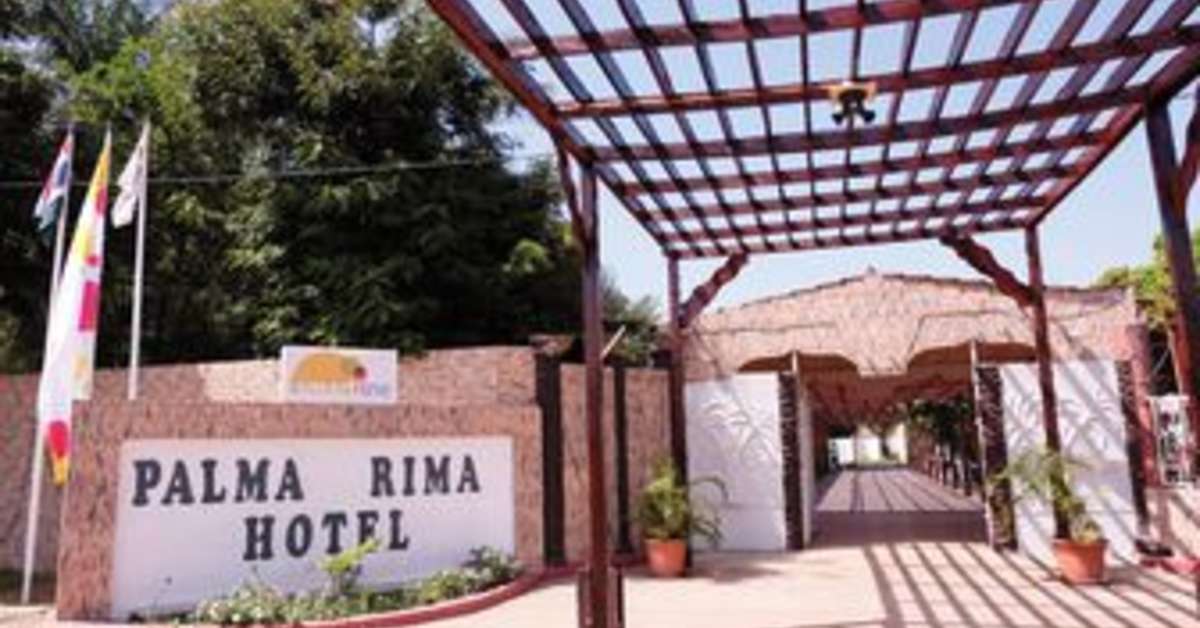 Een foto van de buitenkant van Palma Rima Hotel