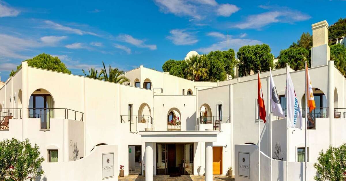 Een foto van de buitenkant van Senses Hotel Bodrum