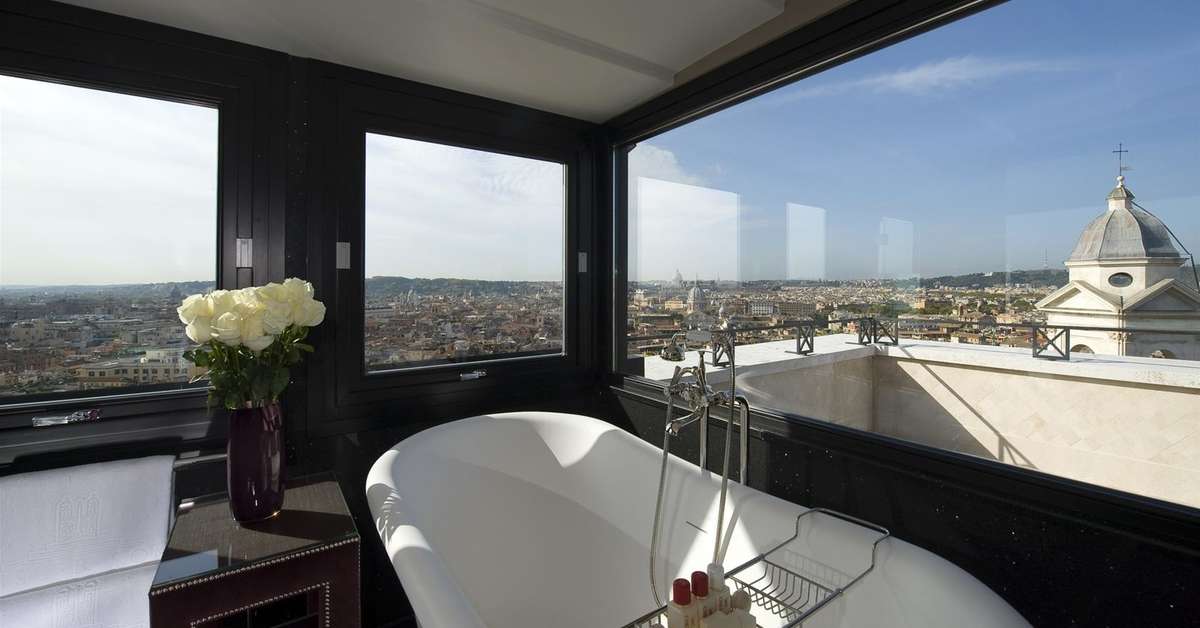 Een foto van Hassler Roma Hotel
