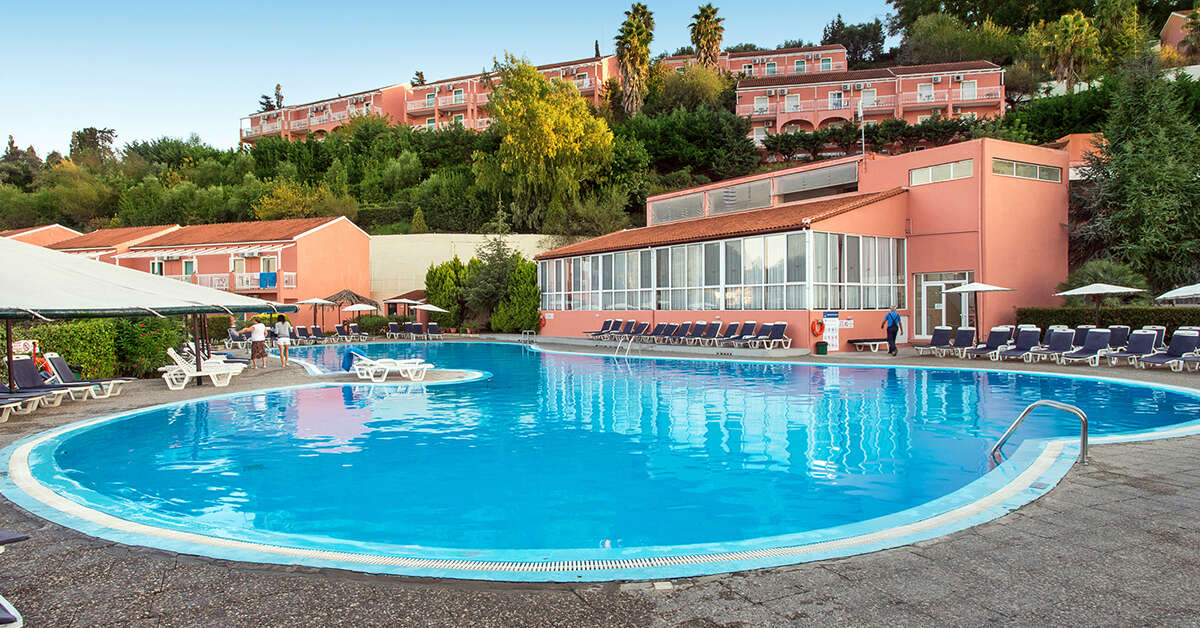 Een foto van het zwembad bij Panorama Sidari Hotel