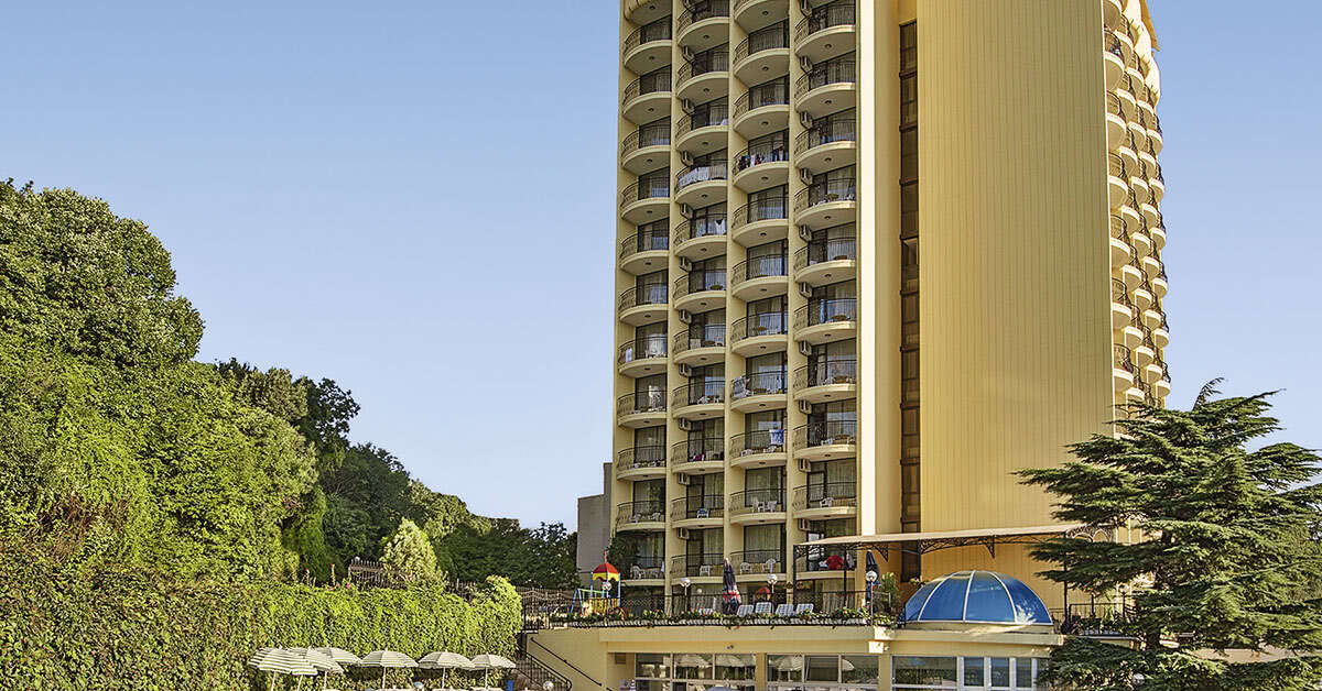Een foto van een overzicht van Hotel Shipka