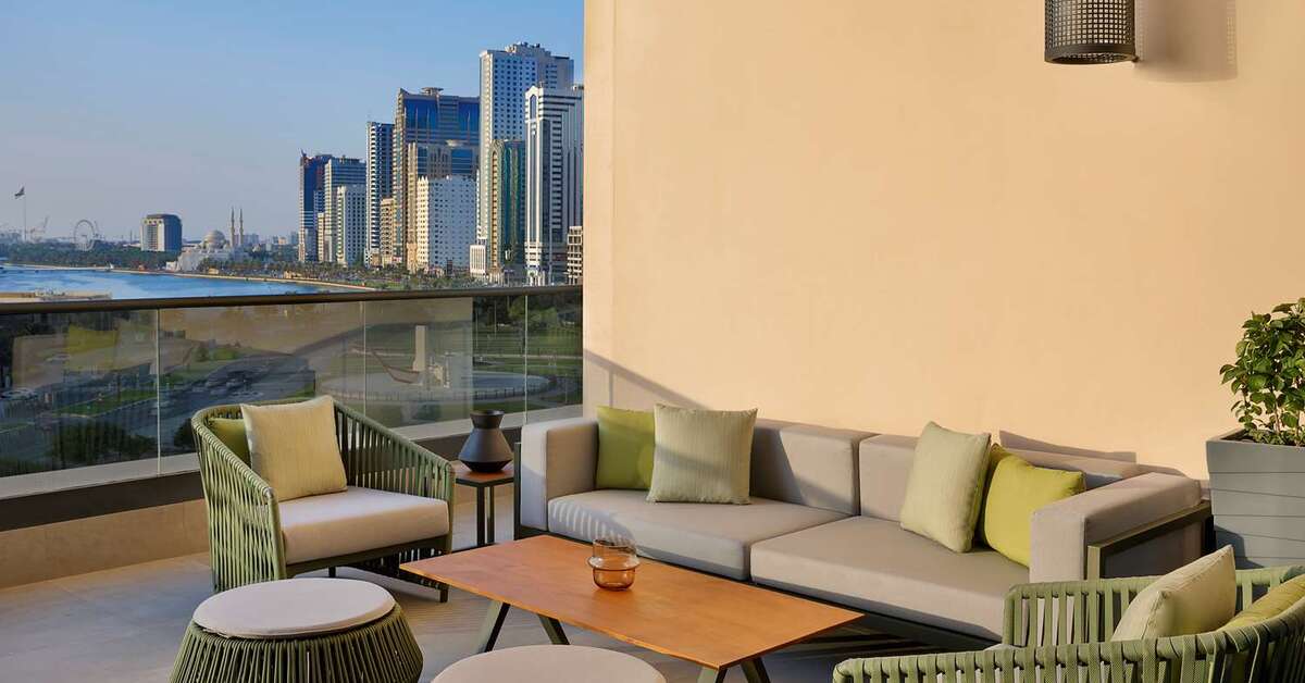 Een foto van DoubleTree by Hilton Sharjah Waterfront Hotel & Residences