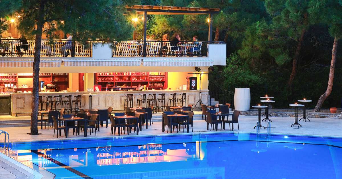 Een foto van het zwembad bij Bodrum Park Resort