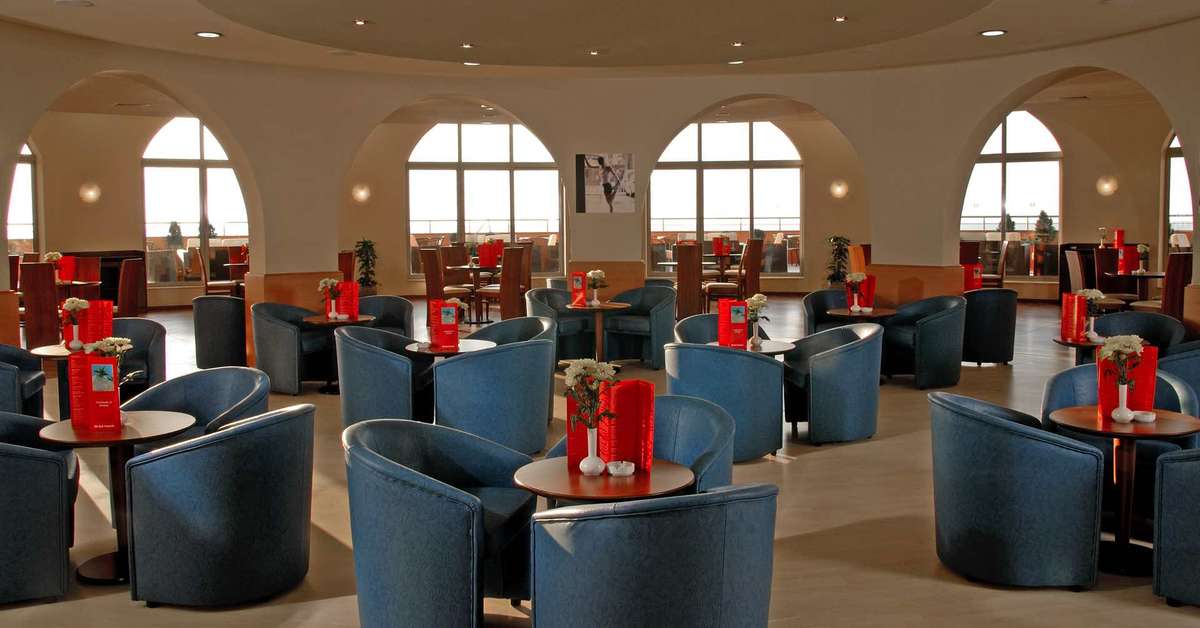 Een foto van het interieur van Sol Luna Bay All Inclusive